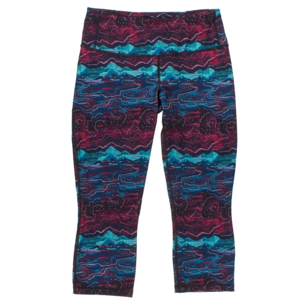 Patagonia Women's Canyon Glades: Craft Pink Centered Crops 20 1/2" Leggings